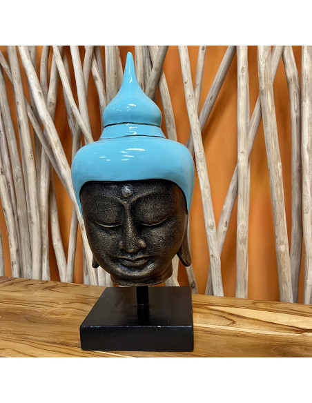 10 Perles Tête De Bouddha En Résine Corail Synthétique - 15x10 Mm - Lot Neuf Pour Création