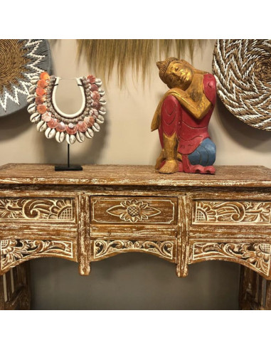 Console Teck blanchi