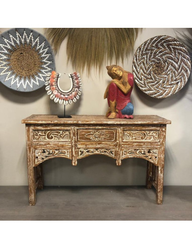 Console Teck blanchi