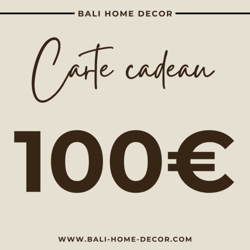 Carte Cadeau BALI HOME DECOR