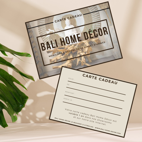Carte Cadeau BALI HOME DECOR