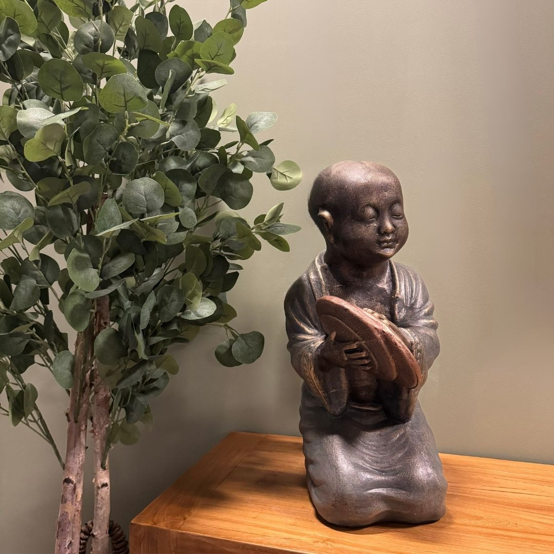 Statue Shaolin Cymballes