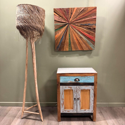 Petit meuble de rangement Mahogany -...