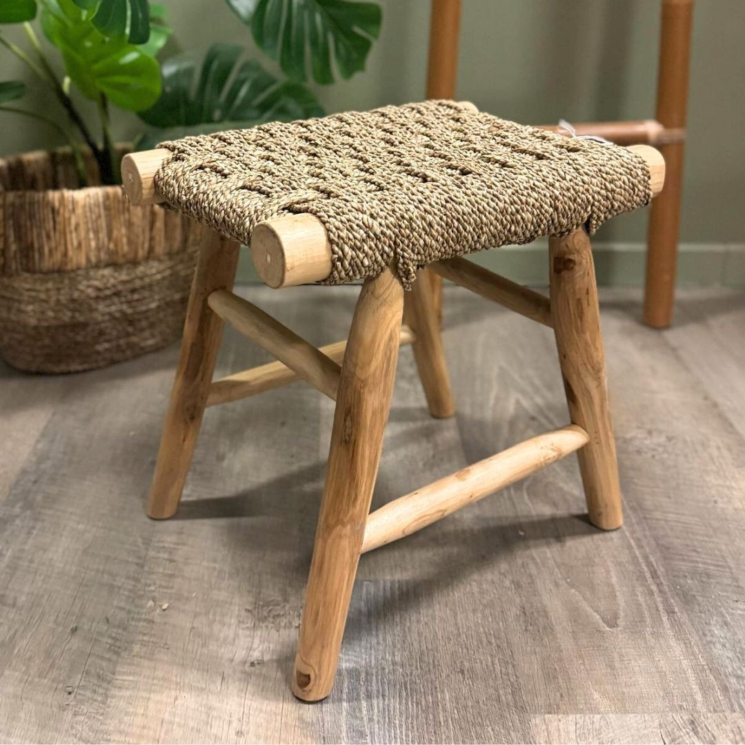 Mini banc Balinais Tressé -... 2