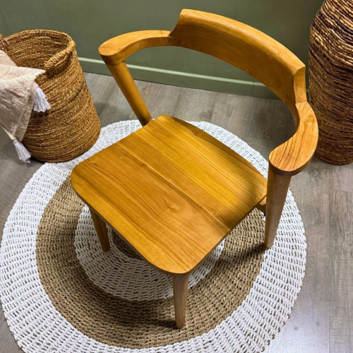 Chaise en Teck brut - Hiroshima
