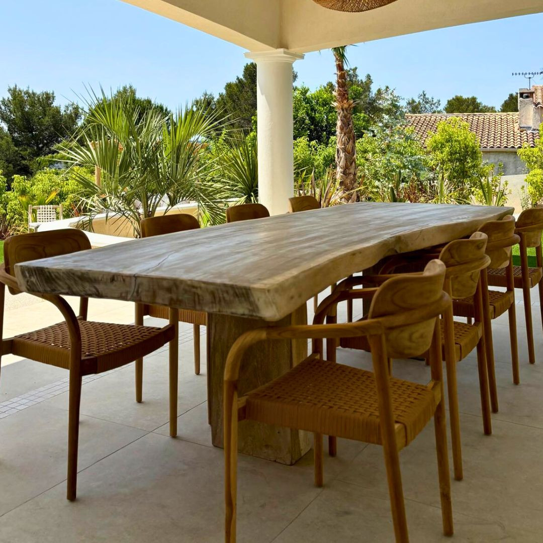 Table Suar Blanchi- 3m x... 2