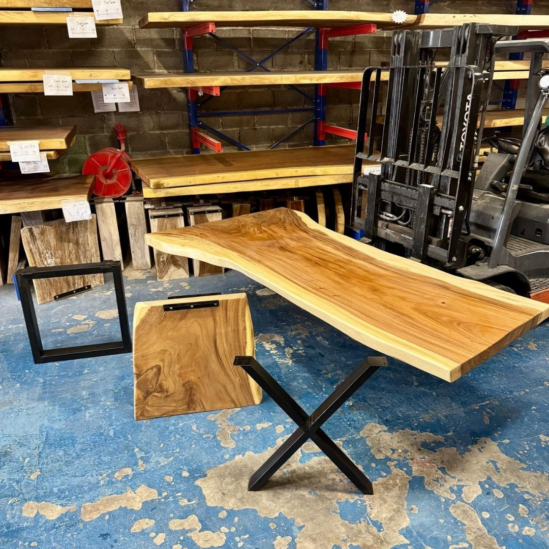 Table Suar - 2m x 83/86/110 cm 2