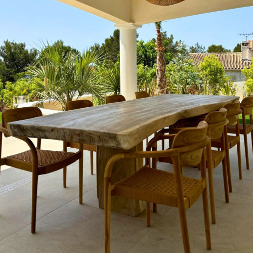 Table Suar Blanchi- 3m x 100/85/100 cm
