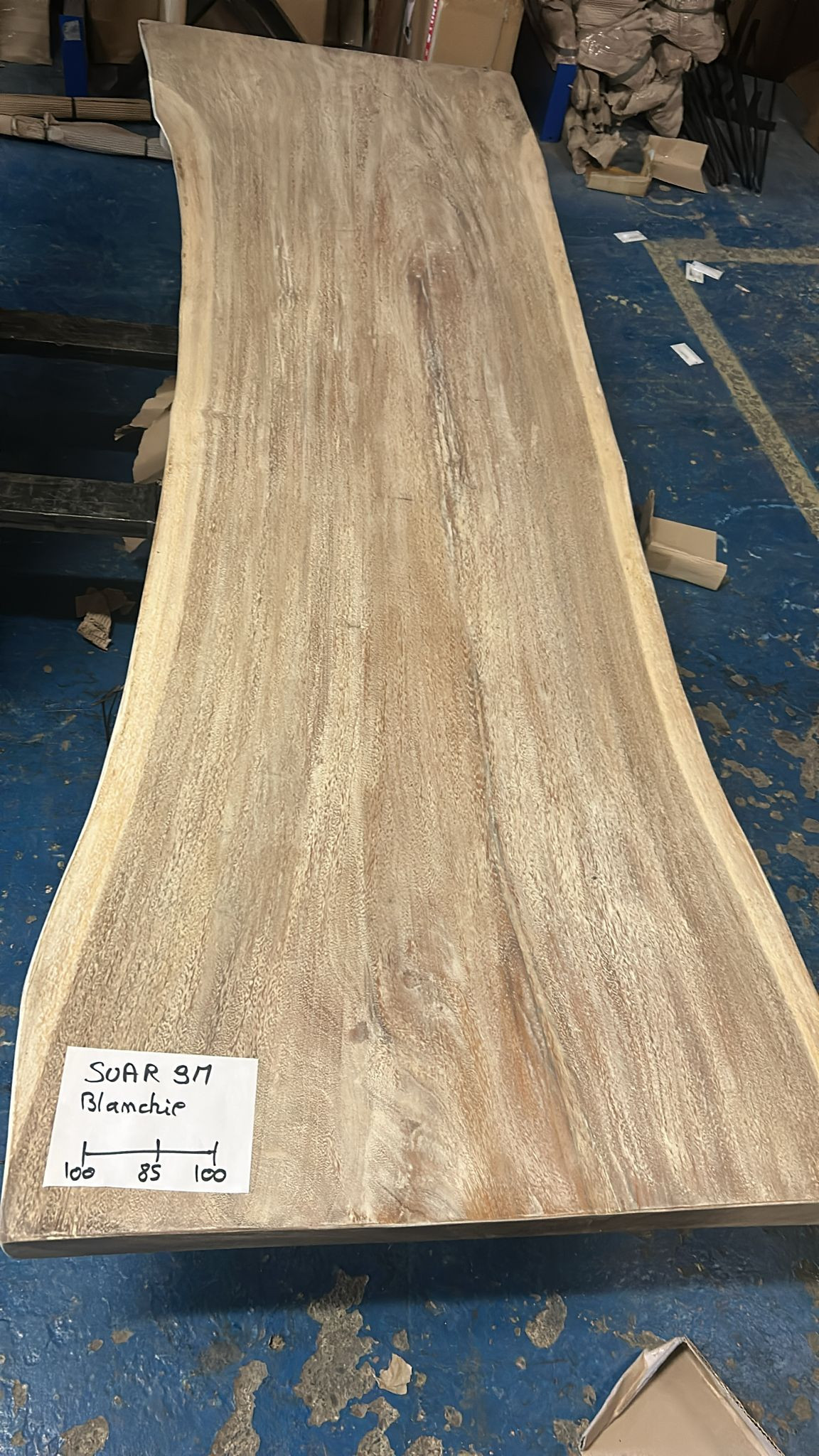 Table Suar Blanchi- 3m x...