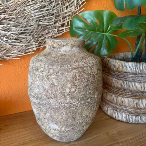 Poterie Small Garis - Beige