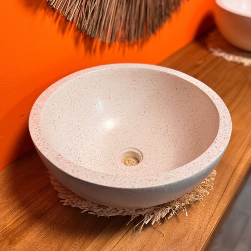 Vasque Terrazzo sphère