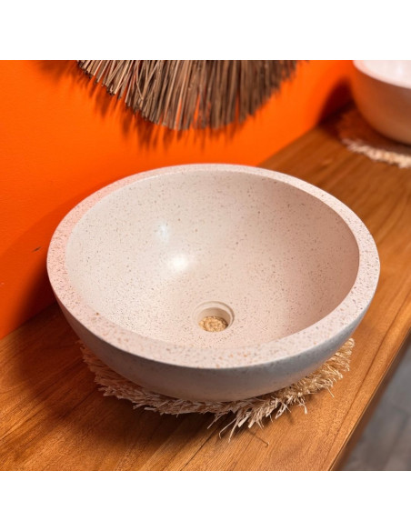 Vasque Terrazzo sphère