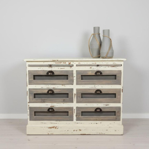 Petit meuble de rangement Mahogany -...