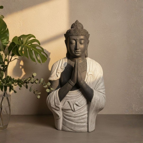 Statue buste Bouddha