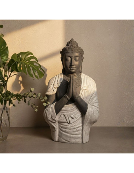 Statue buste Bouddha