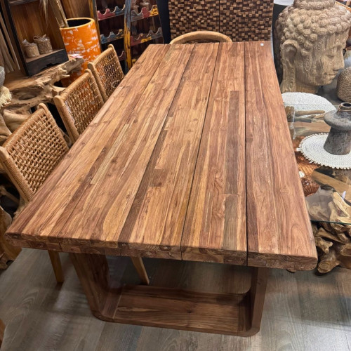Table Teck recyclé