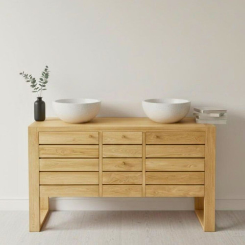 Meuble de salle de bain Teck