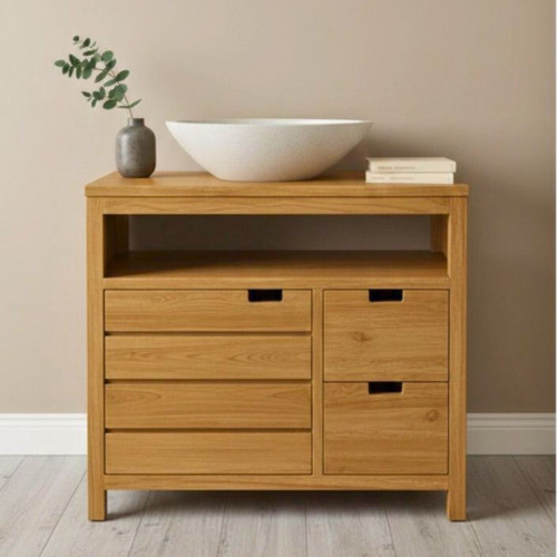 Meuble de salle de bain Teck - SIMPLE