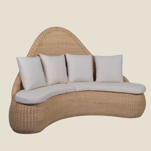 Banquette rotin - ALEGRA