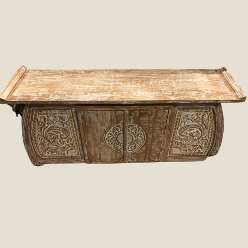Buffet Teck Blanchi sculpté