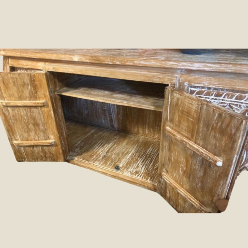 Buffet Teck Blanchi sculpté