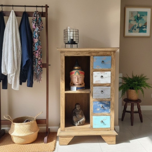 Meuble de rangement haut Mahogany -...