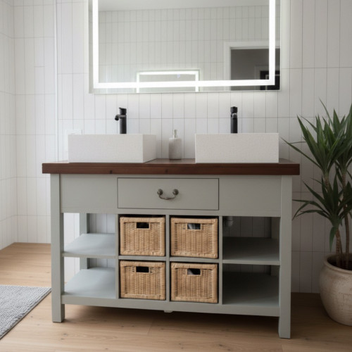 Meuble de rangement Mahogany Gris