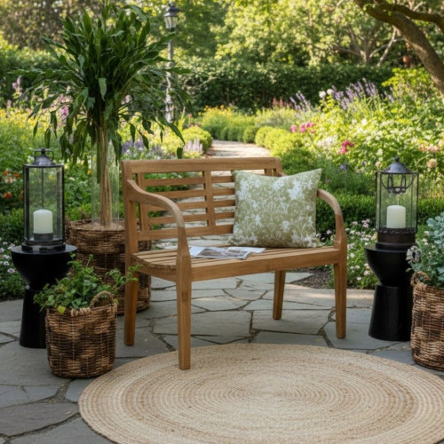 Banc Mahogany - Naturel