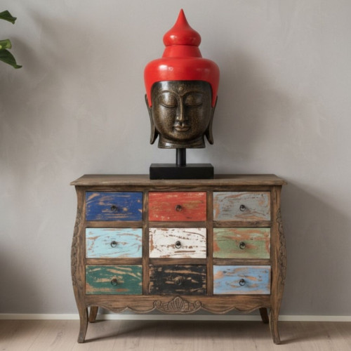 Meuble de rangement Mahogany - coloré