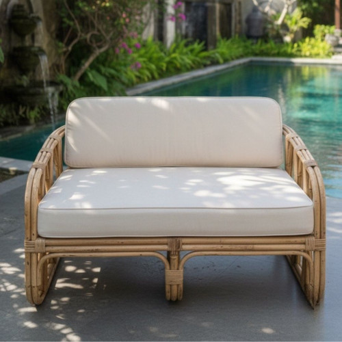 Banquette rotin - JEPORO
