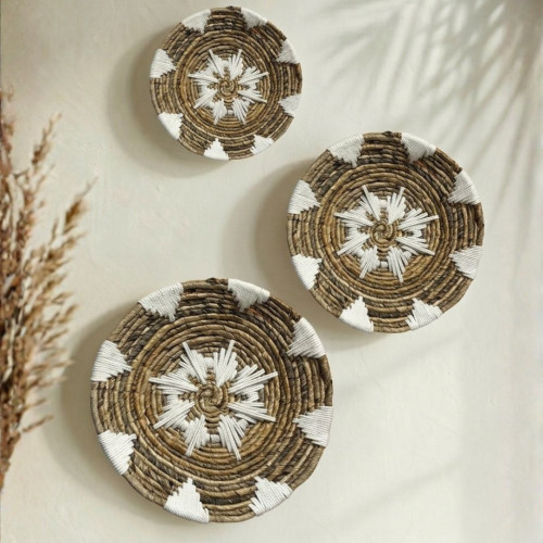 Coupelles de Bali - Naturel/Macramé...