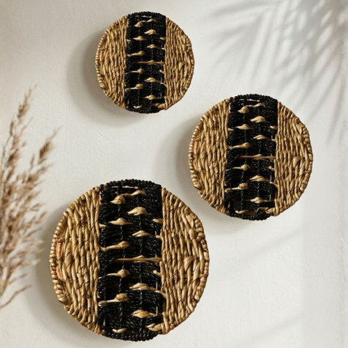 Coupelles de Bali - Naturel/ Noir...