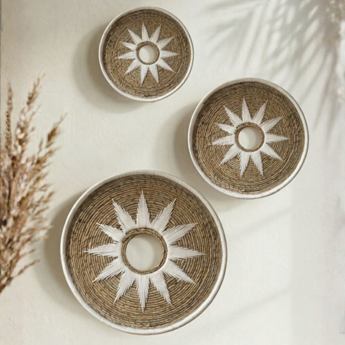 Coupelles de Bali - Naturel/Macramé...