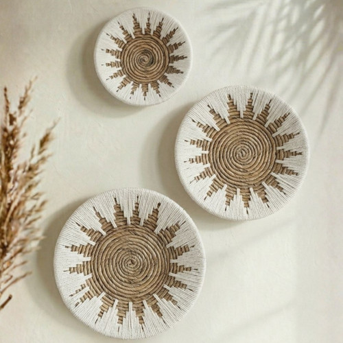 Coupelles de Bali - Naturel/Macramé...