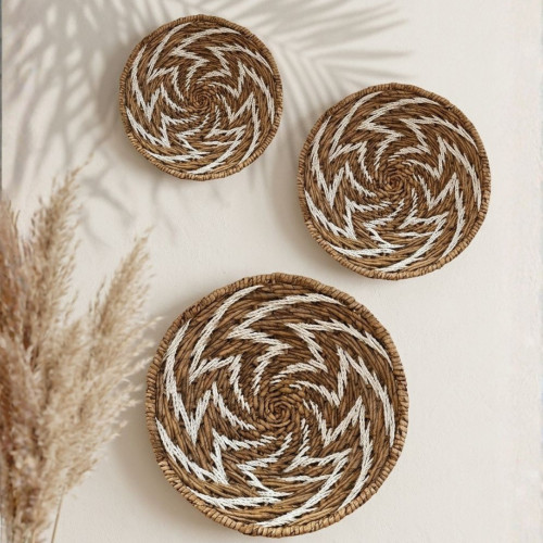 Coupelles de Bali - Naturel/ Blanc...