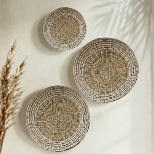 Coupelles de Bali - Naturel/Macramé...