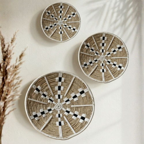 Coupelles de Bali - Naturel/ Macramé...