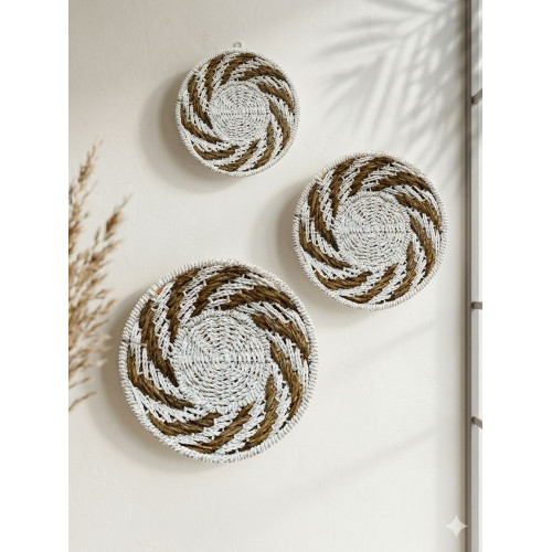 Coupelles de Bali - Naturel/ Blanc...