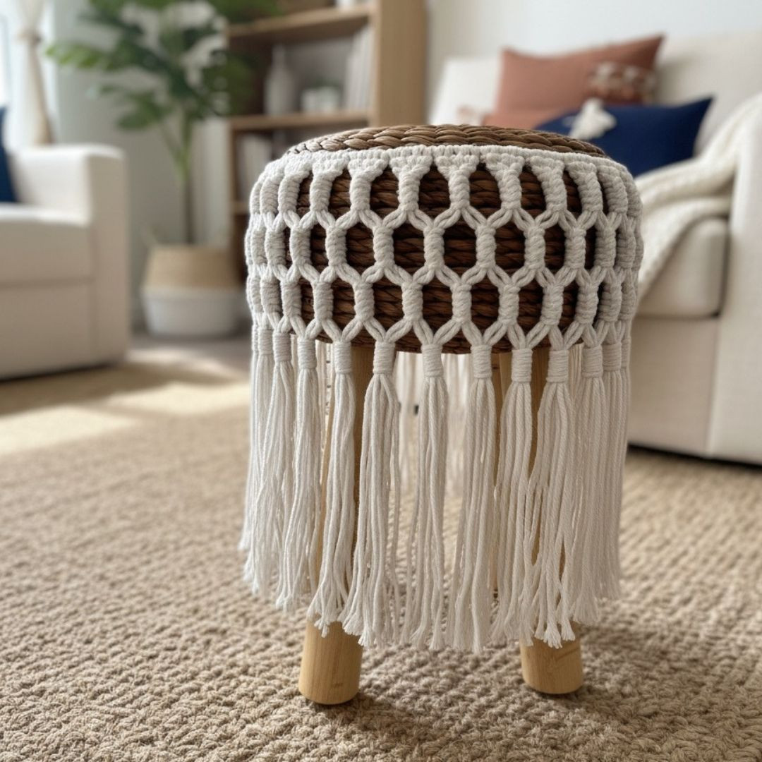 Mini tabouret Balinais