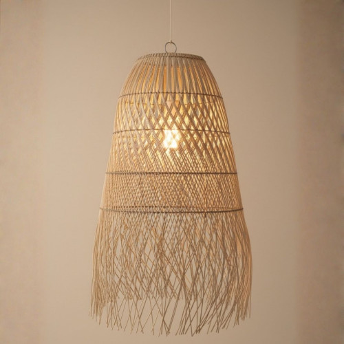 Lustre balinais Rotin