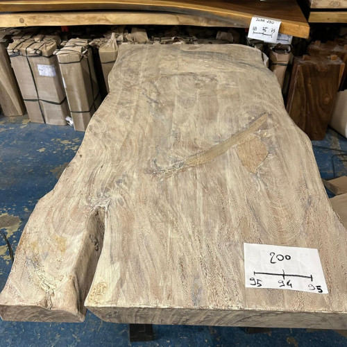 Table Suar Blanchi- 2m x 95/94/95 cm