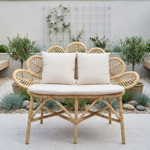 Banquette rotin - FLOWER