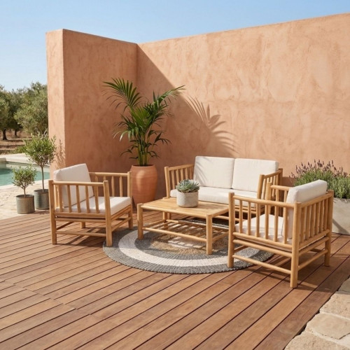 Salon de Jardin complet - Mayorca