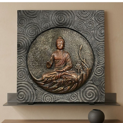 Tableau relief Bouddha