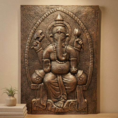 Tableau relief Ganesha