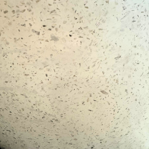 Baignoire sur socle Terrazzo blanc DESIGN