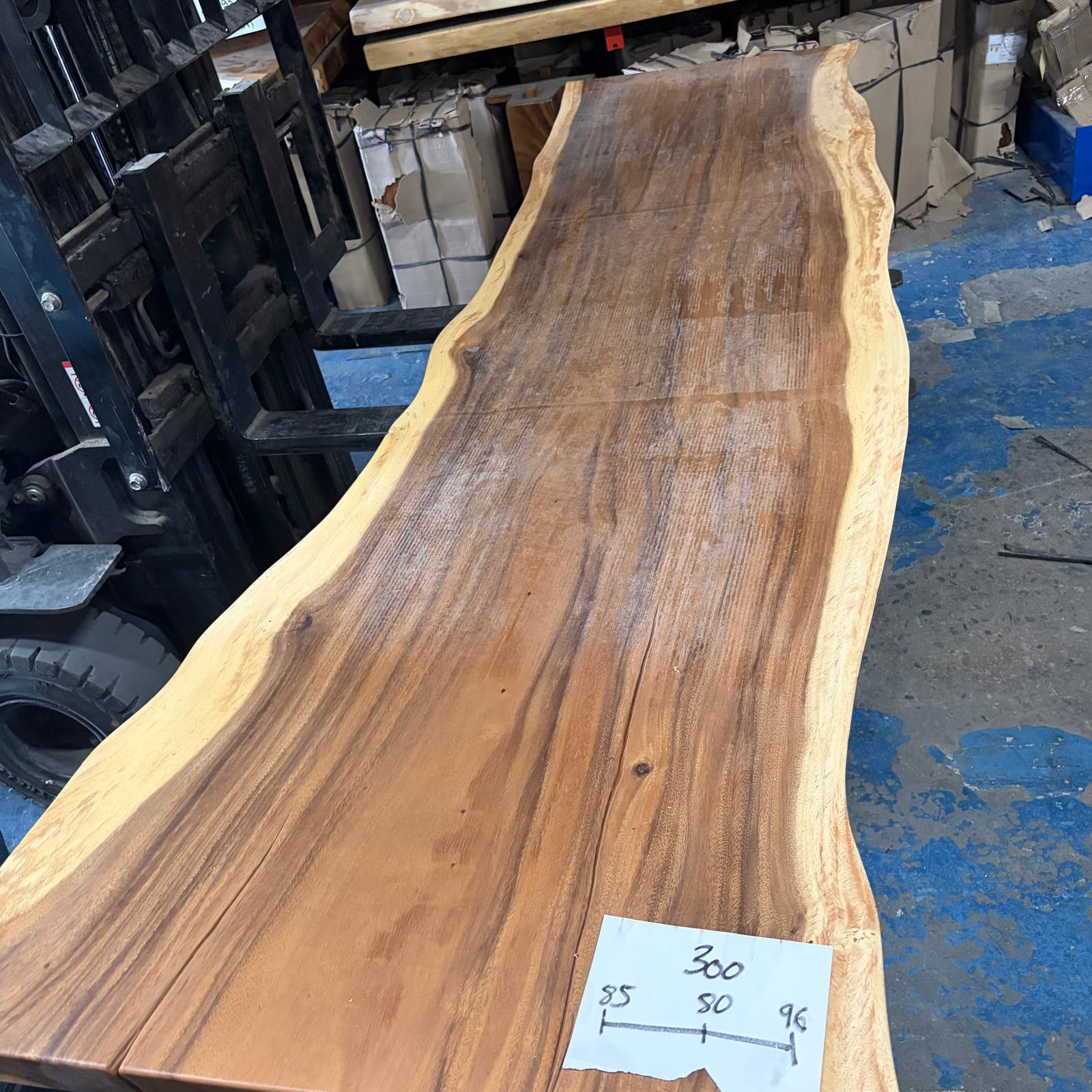 Table Suar - 3m x 85/80/96 cm