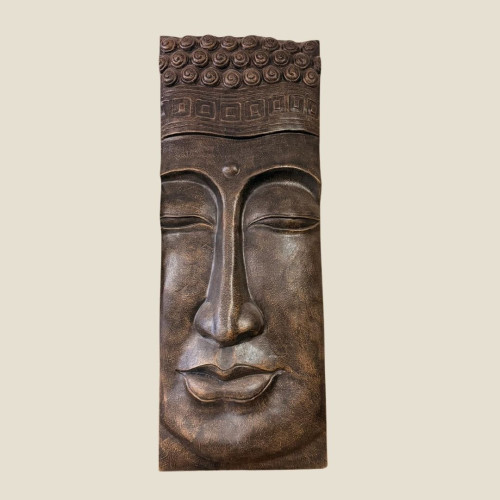 Tableau allongé Bouddha - Bronze