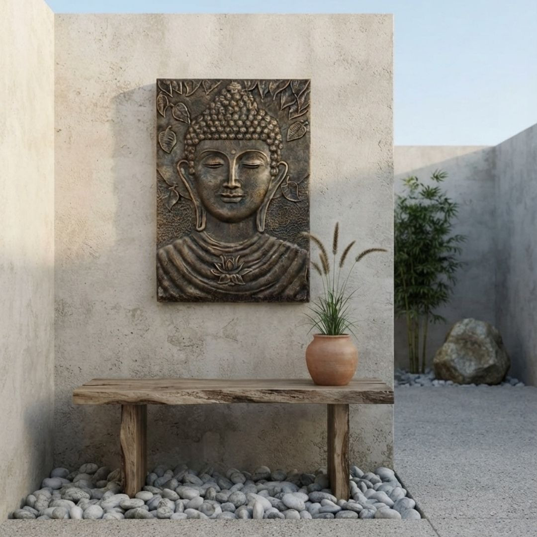 Tableau relief portrait...