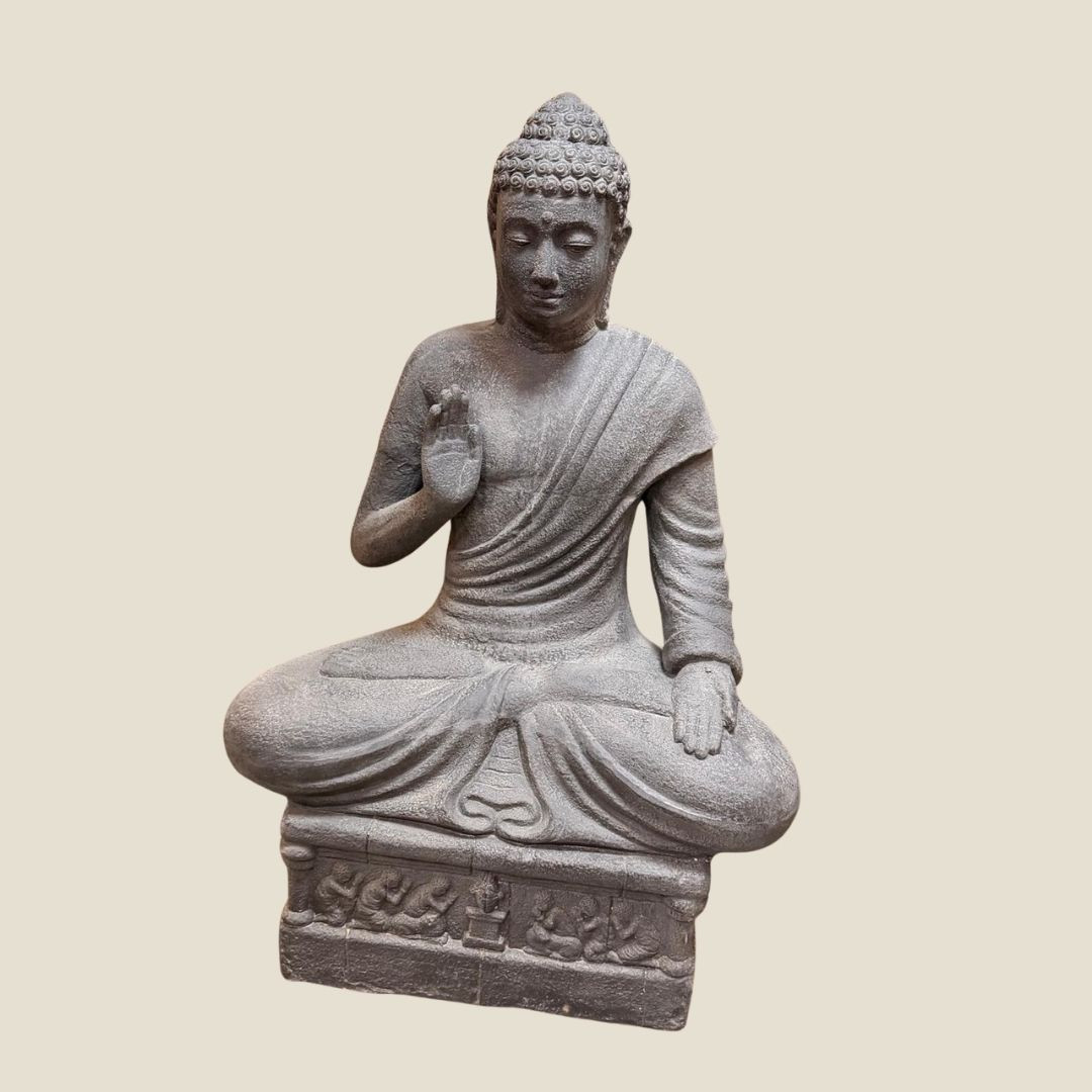 Statue Bouddha Borobudur